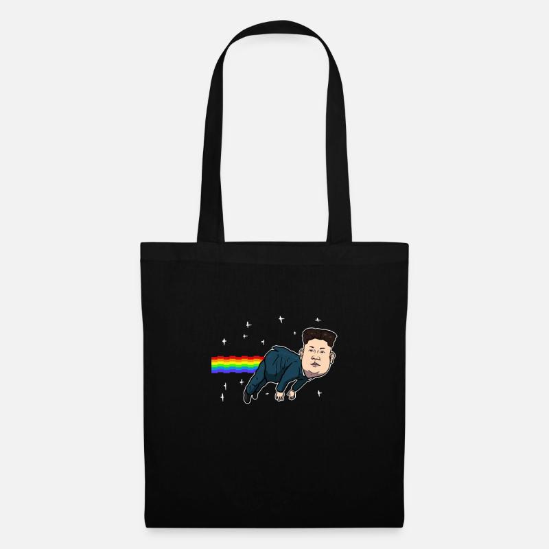 1174 NYAN CAT - Stoffbeutel - Schwarz