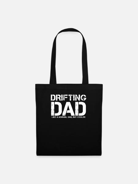 Drifting Dad - Stoffbeutel - Schwarz