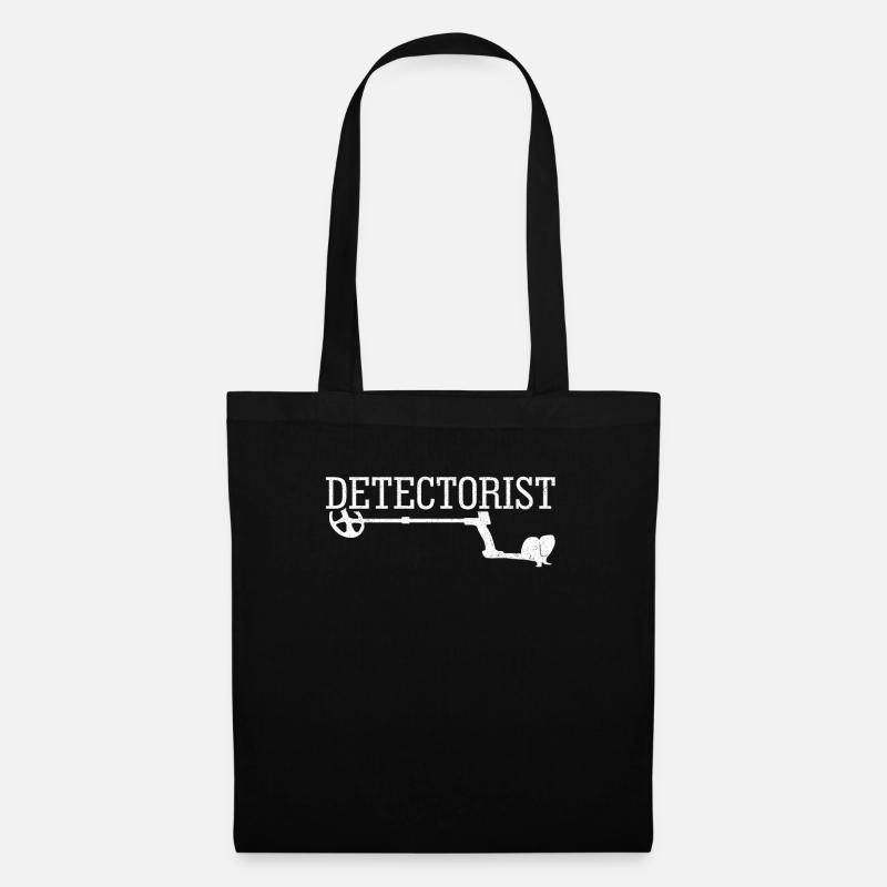 Metalldetektor Detectorist Shirt Geschenk Metall - Stoffbeutel - Schwarz