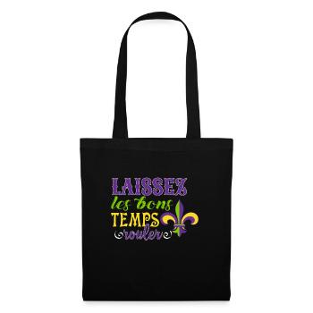 Costume Laissez Les Bons Temps Rouler Mardi Gras - Sac en tissu - noir - Devant