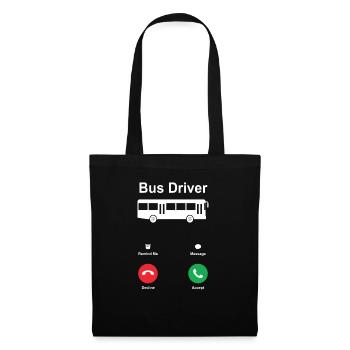 conducteur - Sac en tissu - noir - Devant