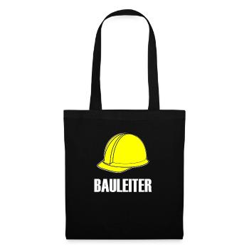 Bauleiter - Stoffbeutel - Schwarz - Vorne