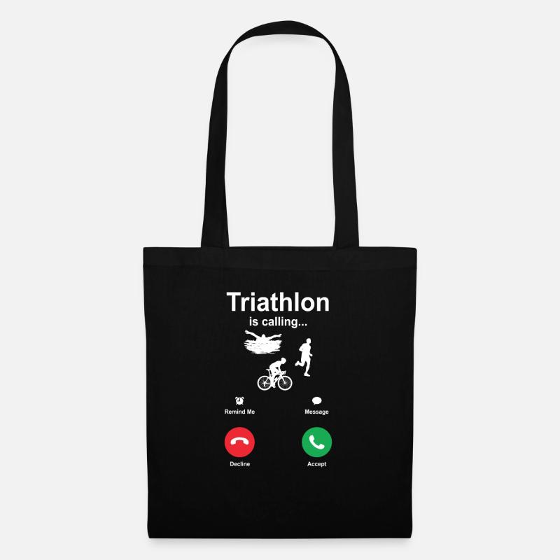 Triathlon - Stoffbeutel - Schwarz
