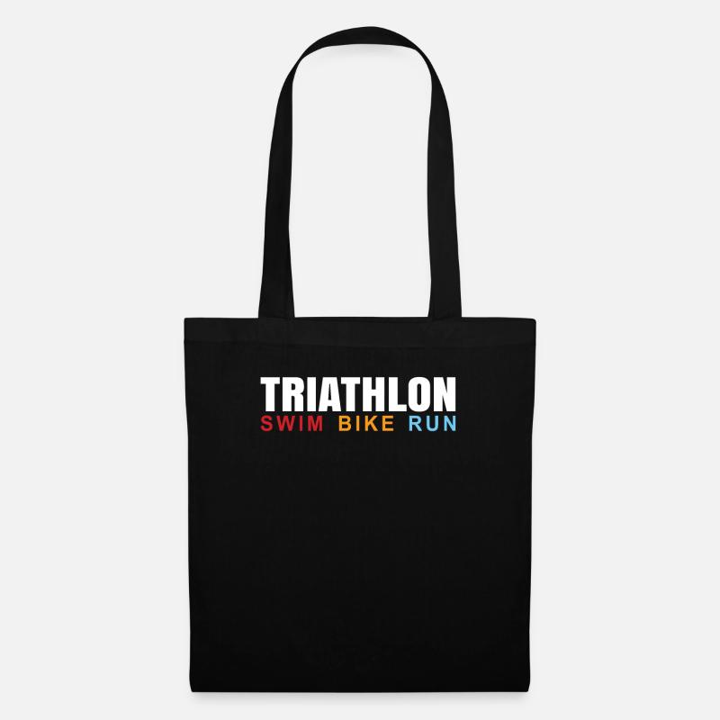 Triathlon - Stoffbeutel - Schwarz