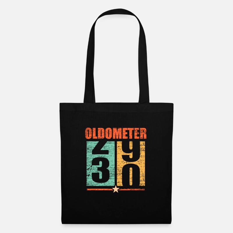30th birthday - Tote Bag - black