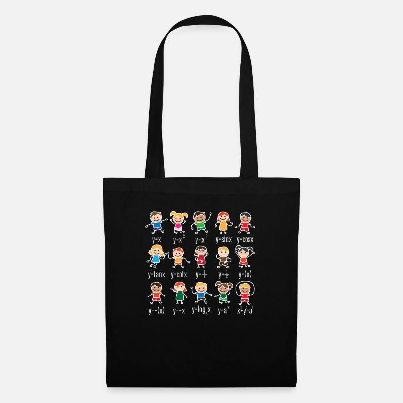 Math dance math class shirt - Tote Bag - black