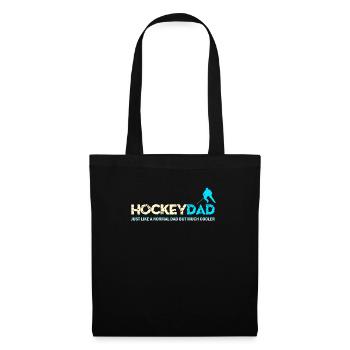 Hockey Dad Like A Normal Dad But Much Cooler - Tote Bag - black - Front