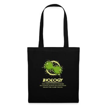 Biology Funny Biologist or Scientist Gesch - Tote Bag - black - Front