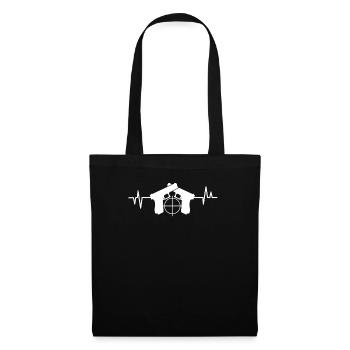 Club de tir Maillot Cadeau - Sac en tissu - noir - Devant