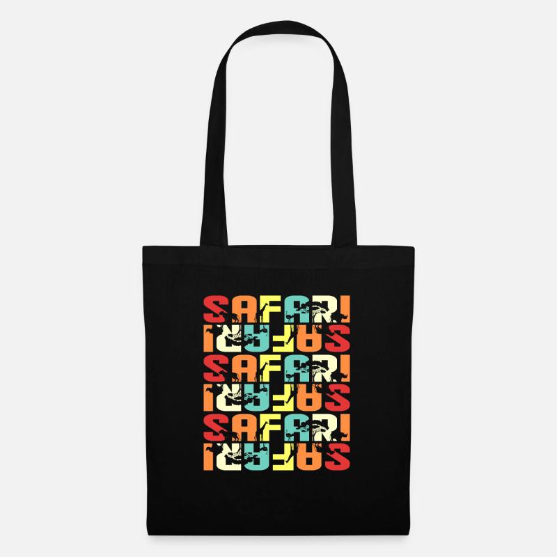 Safari - Stoffbeutel - Schwarz