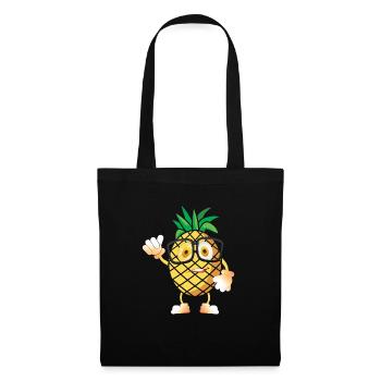 pineapple - Tote Bag - black - Front