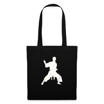 Karate - Stoffbeutel - Schwarz - Vorne