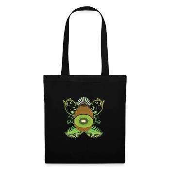 Kiwi - Sac en tissu - noir - Devant