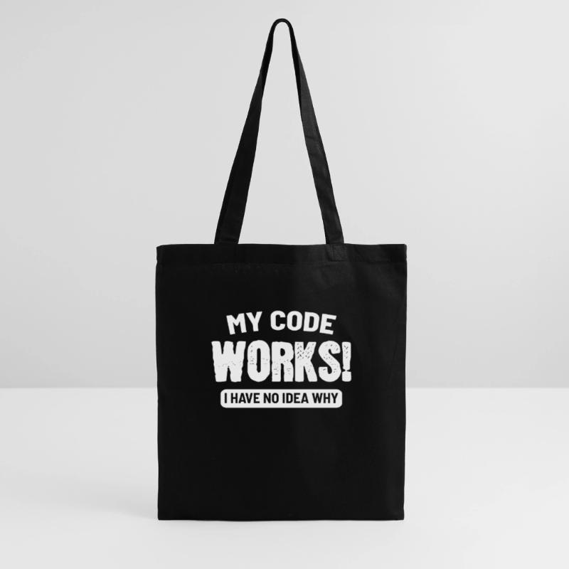 Code Works developer or programmer gift Tote Bag