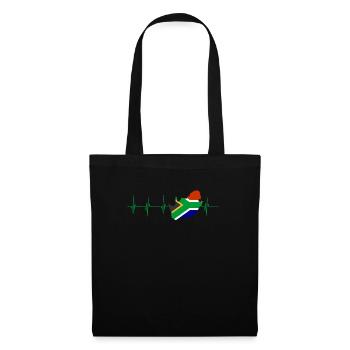 Idée cadeau chemise République d'Afrique du Sud - Sac en tissu - noir - Devant