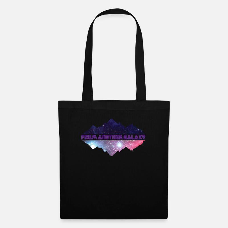 Galaxy - from another galaxy - Tote Bag - black