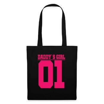 Chemise Daddy 01 & Daddys Girl 01 - Sac en tissu - noir - Devant