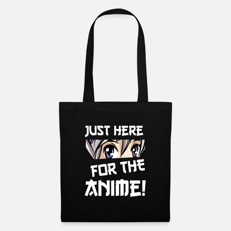 Anime - Stoffbeutel - Schwarz
