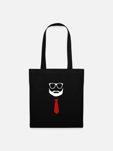 Bart, Style - Stoffbeutel - Schwarz