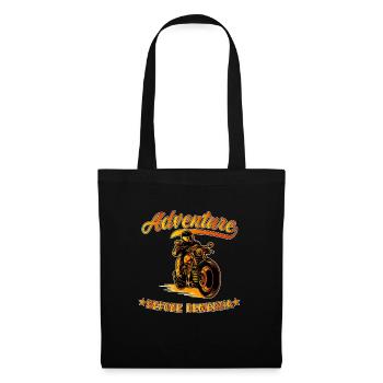 Aventure avant la démence - Sac en tissu - noir - Devant
