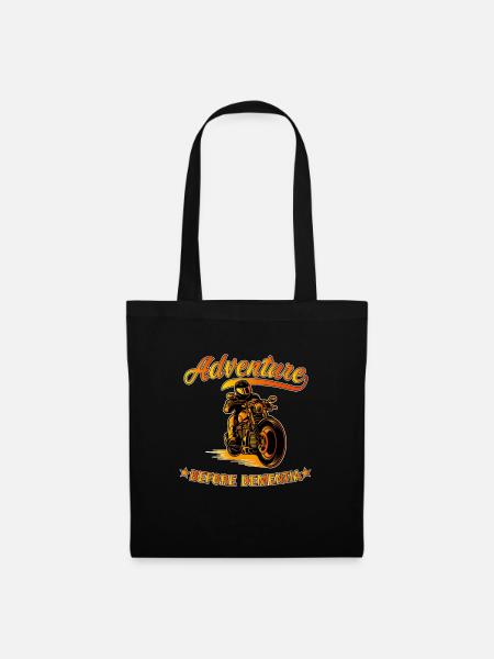 Adventure before dementia - Tote Bag - black