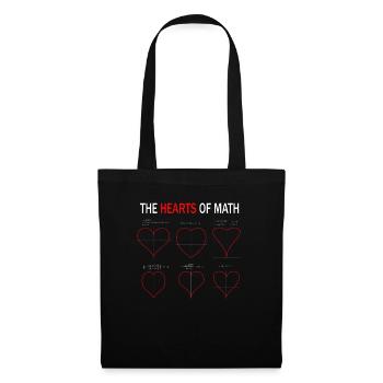 Math Heart Valentine's Day School Engineer for Stude - Tote Bag - black - Front