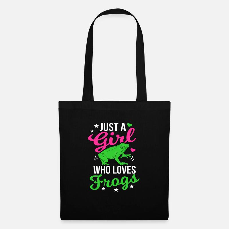 Frog - Tote Bag - black