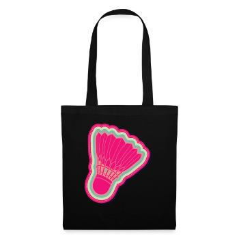 Badminton Tennis Player - Tote Bag - black - Front