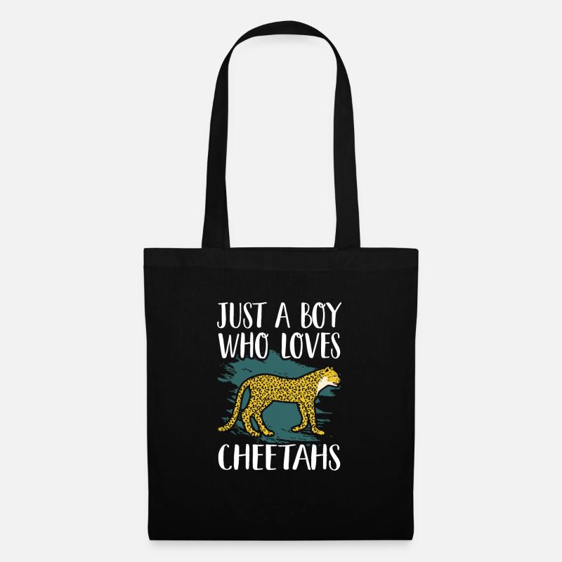 cheetah - Tote Bag - black