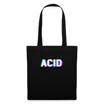 Acid - Rave Techno Party - Tote Bag - black - Front