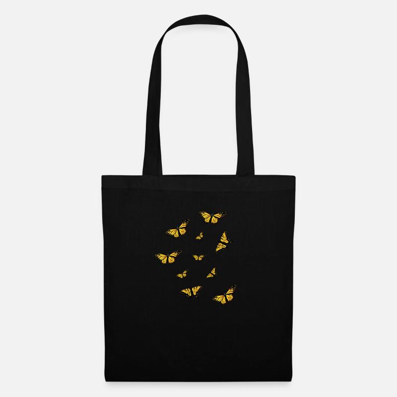 Butterfly Aesthetic - Stoffbeutel - Schwarz