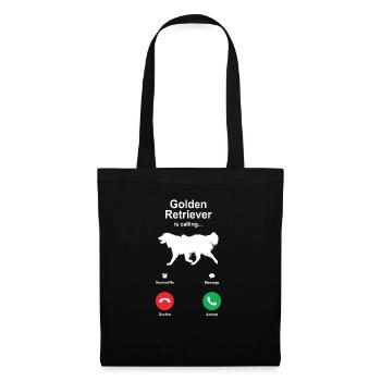 Golden retriever - Tote Bag - black - Front