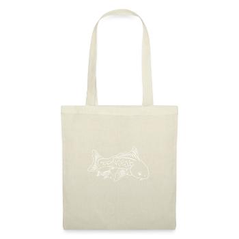 Carpe koi mère enfant fête des mères maman - Sac en tissu - nature - Devant