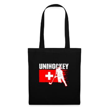 Floorball Switzerland Floorball - Tote Bag - black - Front