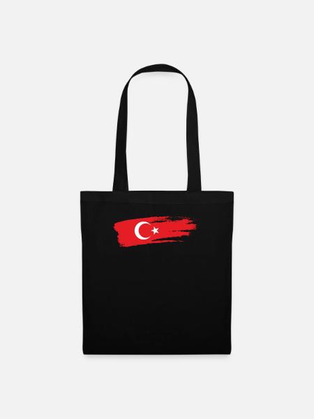 Türkei - Stoffbeutel - Schwarz