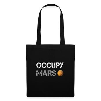 Occupy Mars - Project Geschenkideen - Stoffbeutel - Schwarz - Vorne
