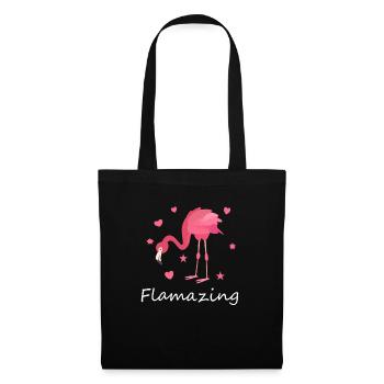 lustiger Spruch Sprüche Witziges Geschenk - Stoffbeutel - Schwarz - Vorne