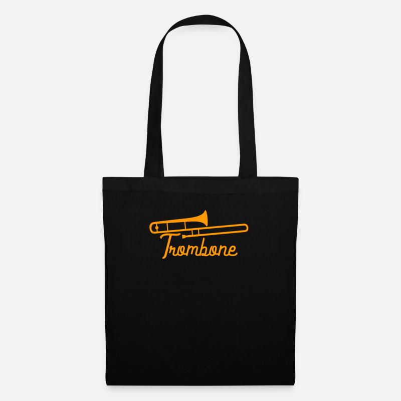 Trombone trombone - Tote Bag - black