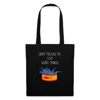 Surströmming Scandinavie Suède Viking - Sac en tissu - noir - Devant