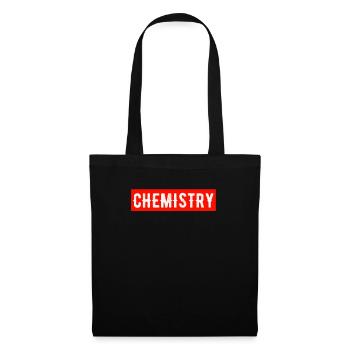 chimie - Sac en tissu - noir - Devant