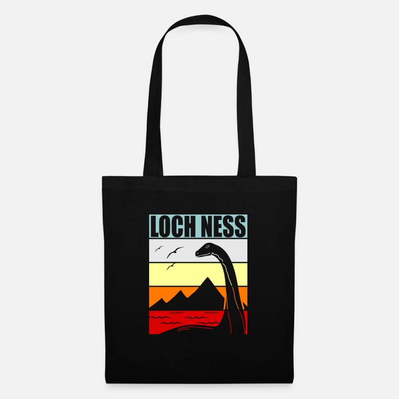 Loch Ness Monster - Stoffbeutel - Schwarz