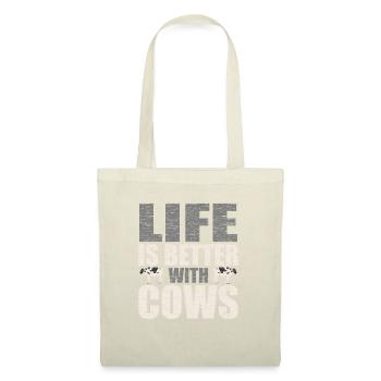 Cow lover cow farmer gift idea - Tote Bag - nature - Front