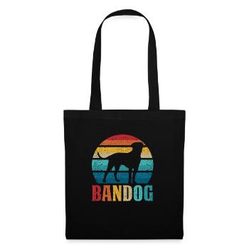 Bandog hunderasse Bandog Besitzer Hundi Liebe - Stoffbeutel - Schwarz - Vorne