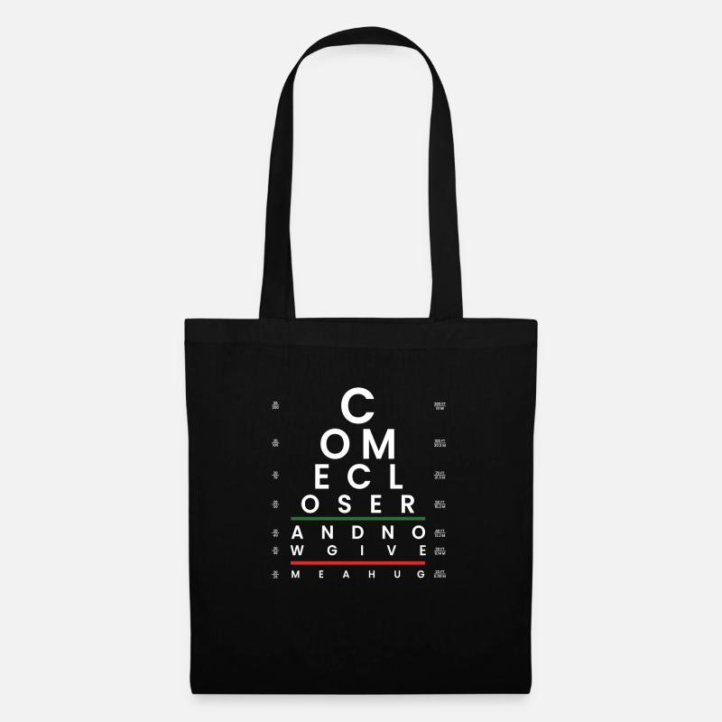 Ophtalmologiste - Sac en tissu - noir