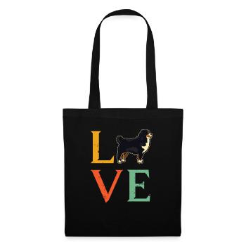 Chemise Bouvier Bernois - Bouvier Bernois - Sac en tissu - noir - Devant