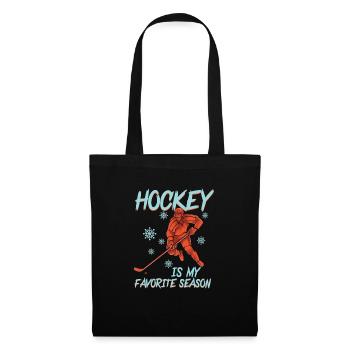 Hockey - My Favorite Season - Skate Rink - Tote Bag - black - Front