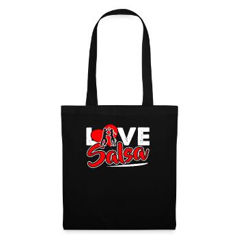 Salsa Dancer I Love Salsa - Tote Bag - black - Front
