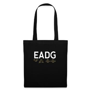 Funny bass guitarist gift for birthday - Tote Bag - black - Front