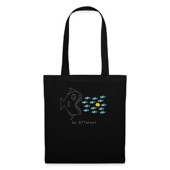 be different diving gift for diving divers - Tote Bag - black - Front