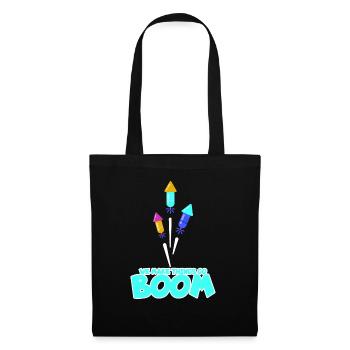 Fireworks Sylvster New Year Party - Tote Bag - black - Front